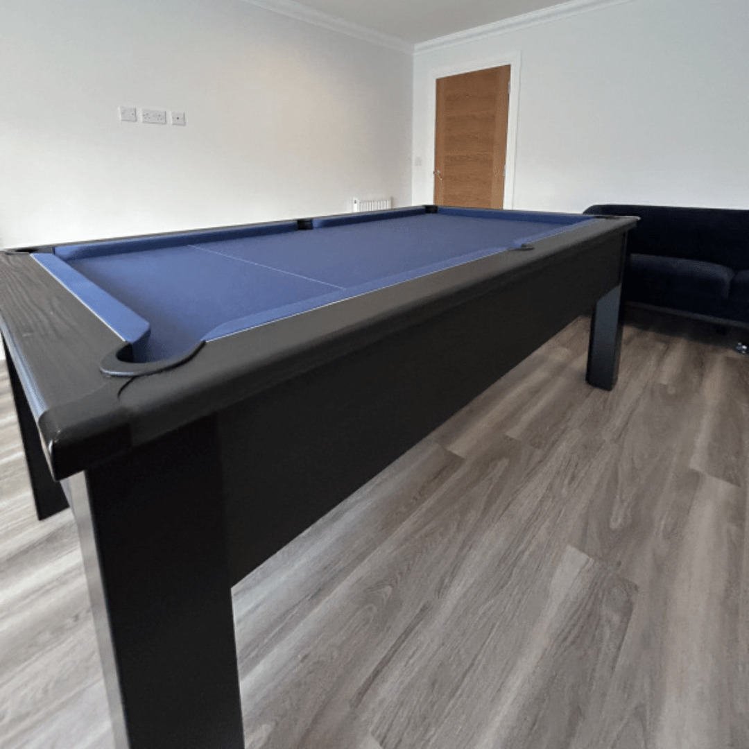 FMF Spirit Pool Table - Black Stealth - 6ft