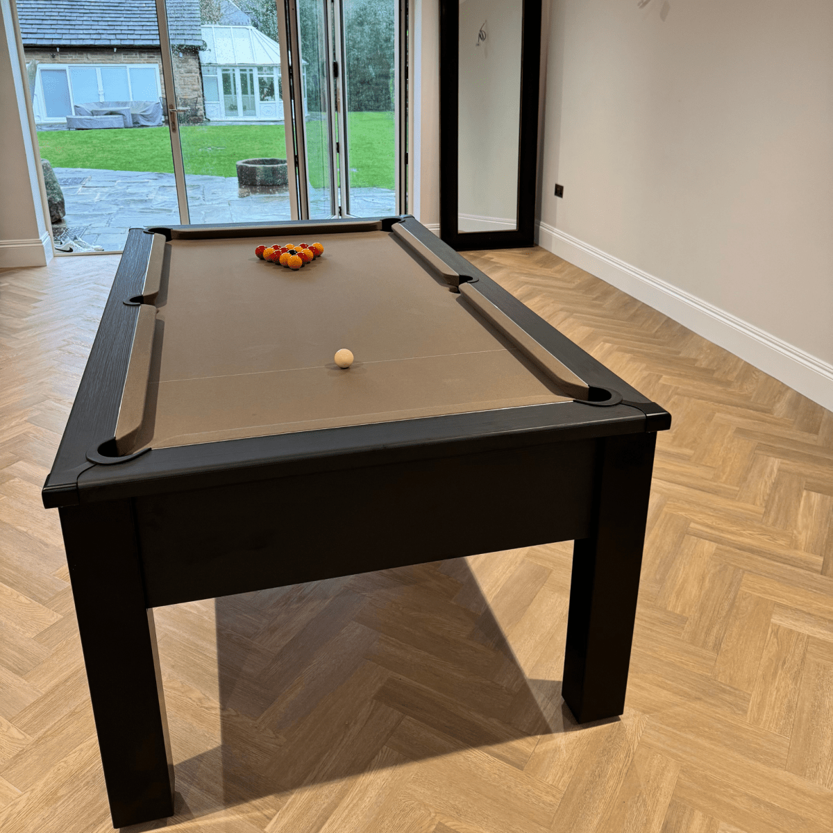 FMF Spirit Pool Table - Black Stealth - 6ft