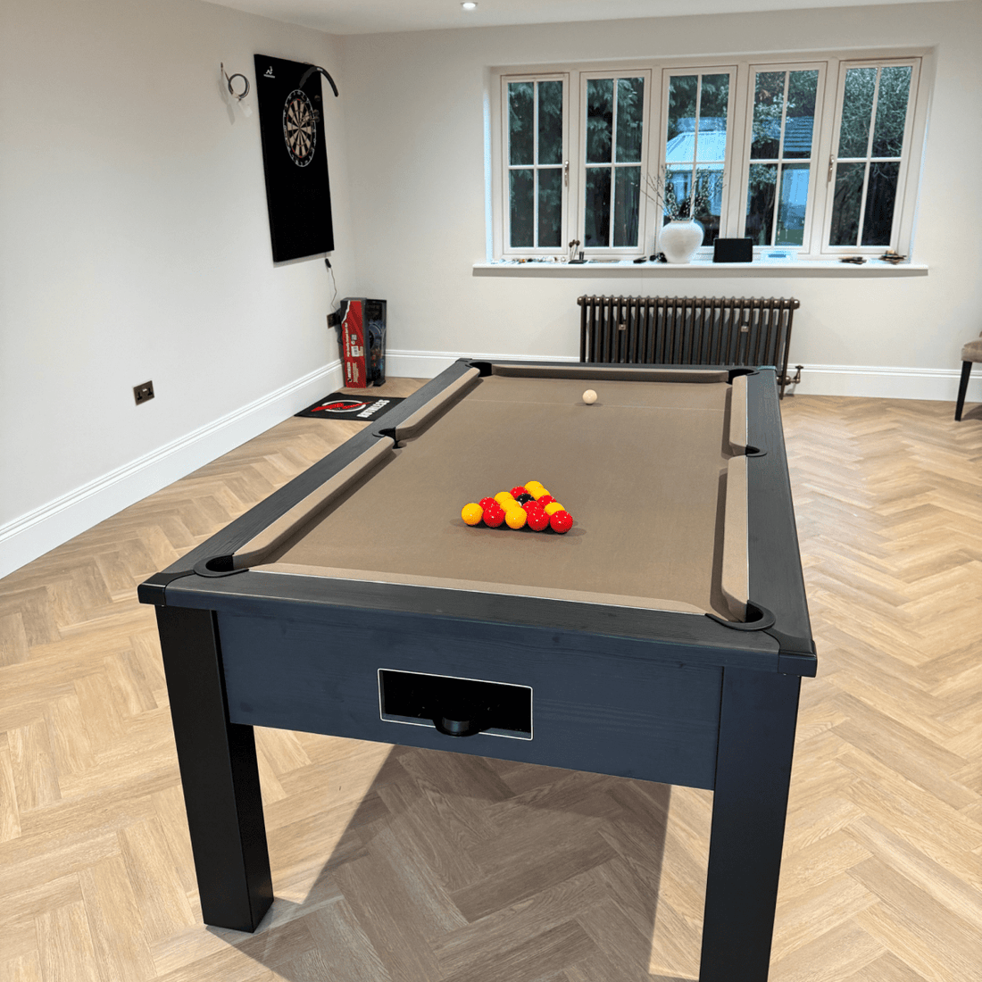 FMF Spirit Pool Table - Black Stealth - 6ft