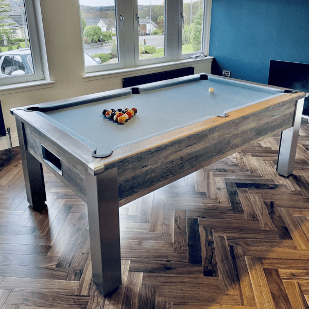 FMF Spirit Pool Table - Distressed Oak