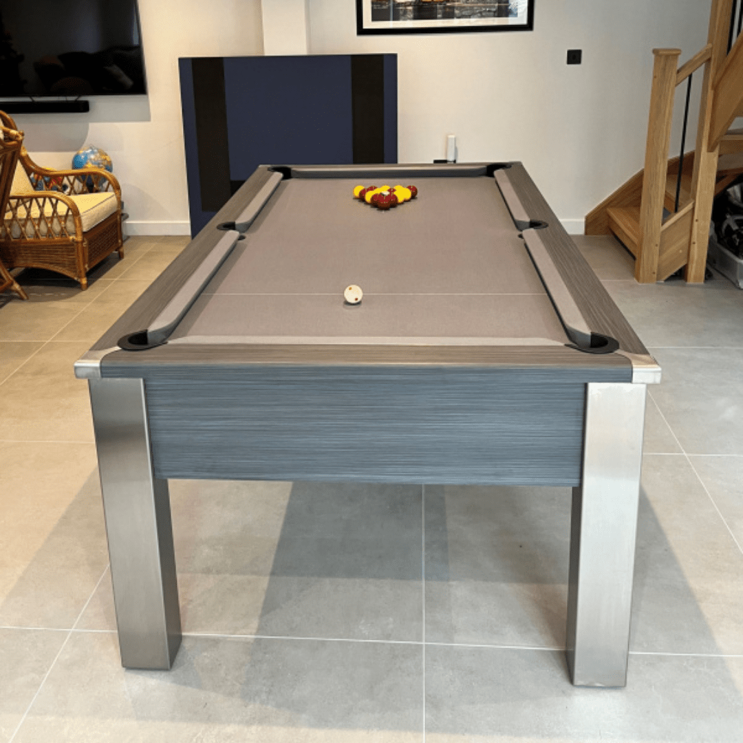FMF Spirit Pool Table - Metallic Graphite Grey