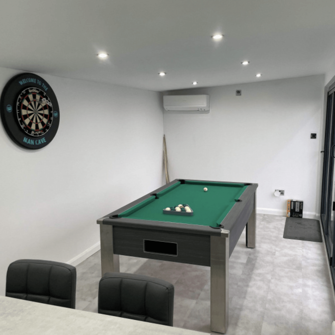 FMF Spirit Pool Table - Metallic Graphite Grey