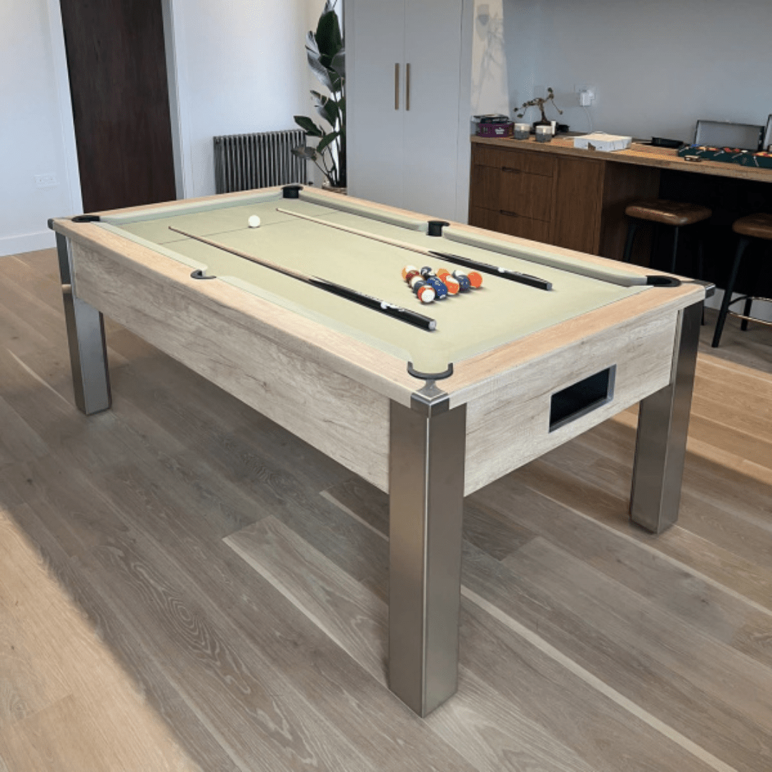 FMF Spirit Pool Table - Nebraska Oak