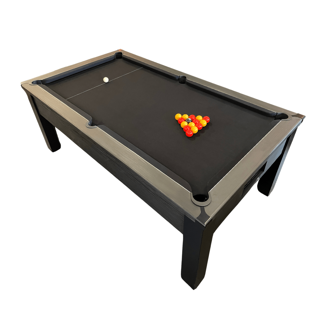 FMF Spirit Tournament Black Stealth Edition Pool Table