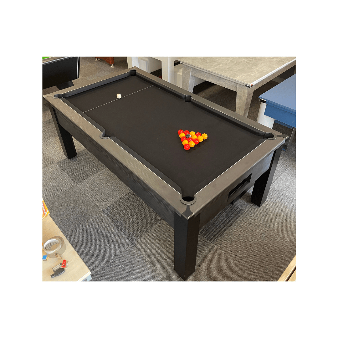FMF Spirit Tournament Black Stealth Edition Pool Table