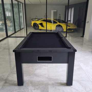 FMF Spirit Tournament Black Stealth Edition Pool Table