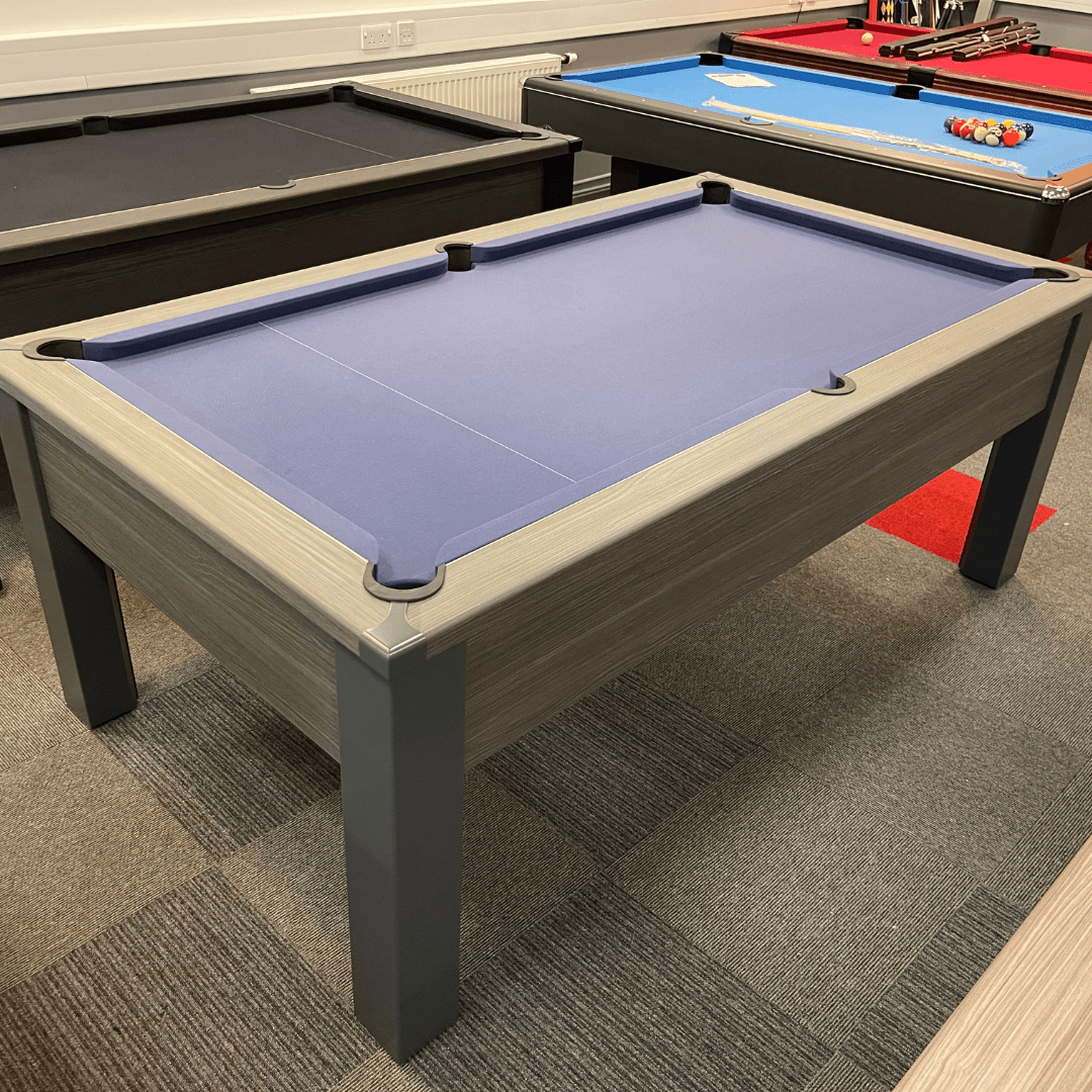 FMF Spirit Tournament Pool Table - Metallic Graphite Grey - 7ft