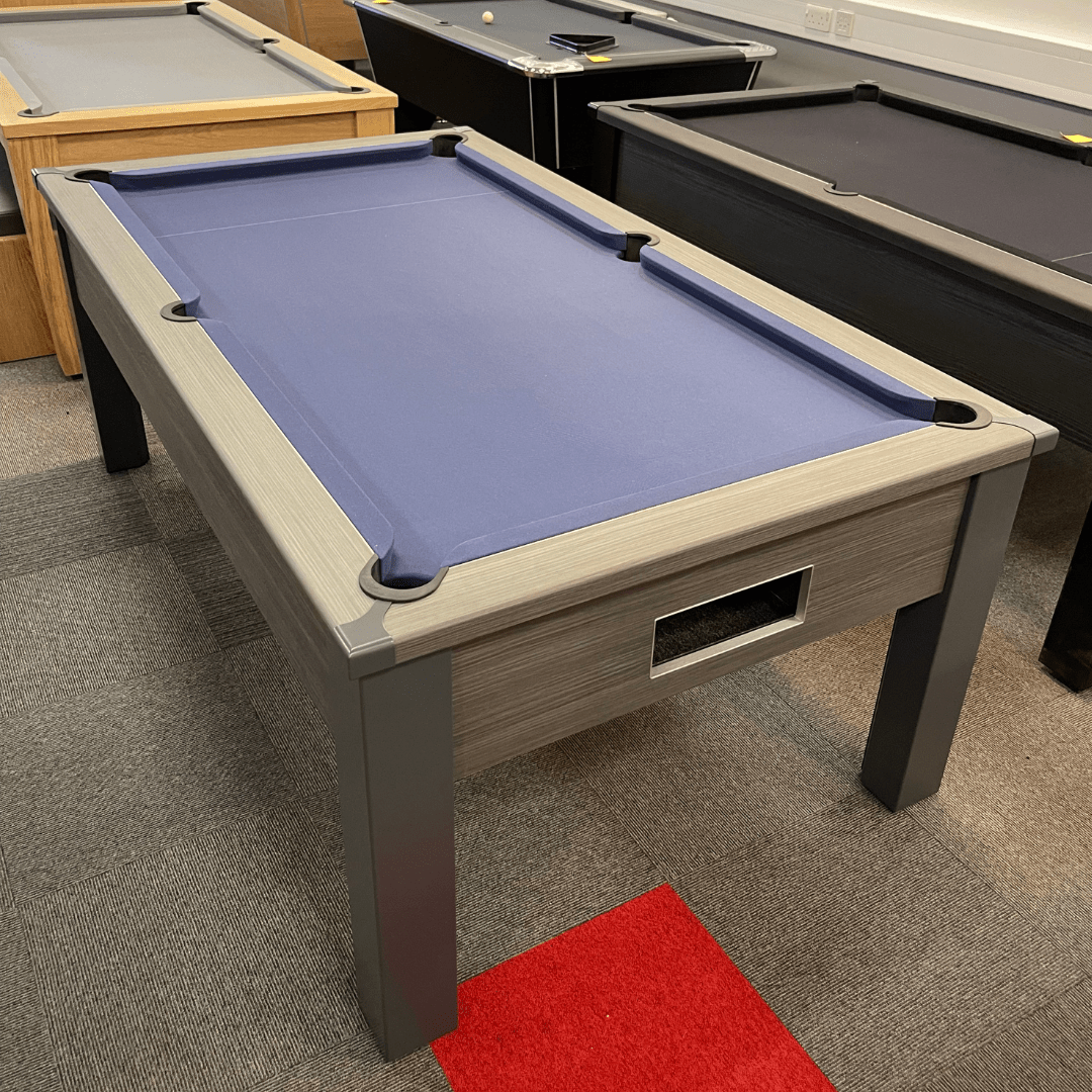 FMF Spirit Tournament Pool Table - Metallic Graphite Grey - 7ft