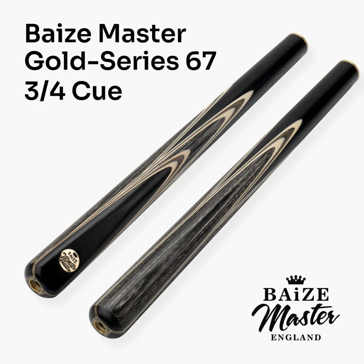 G14 Baize Master - 57" Emperor 3/4 Pool Cue - 8.5mm Tip