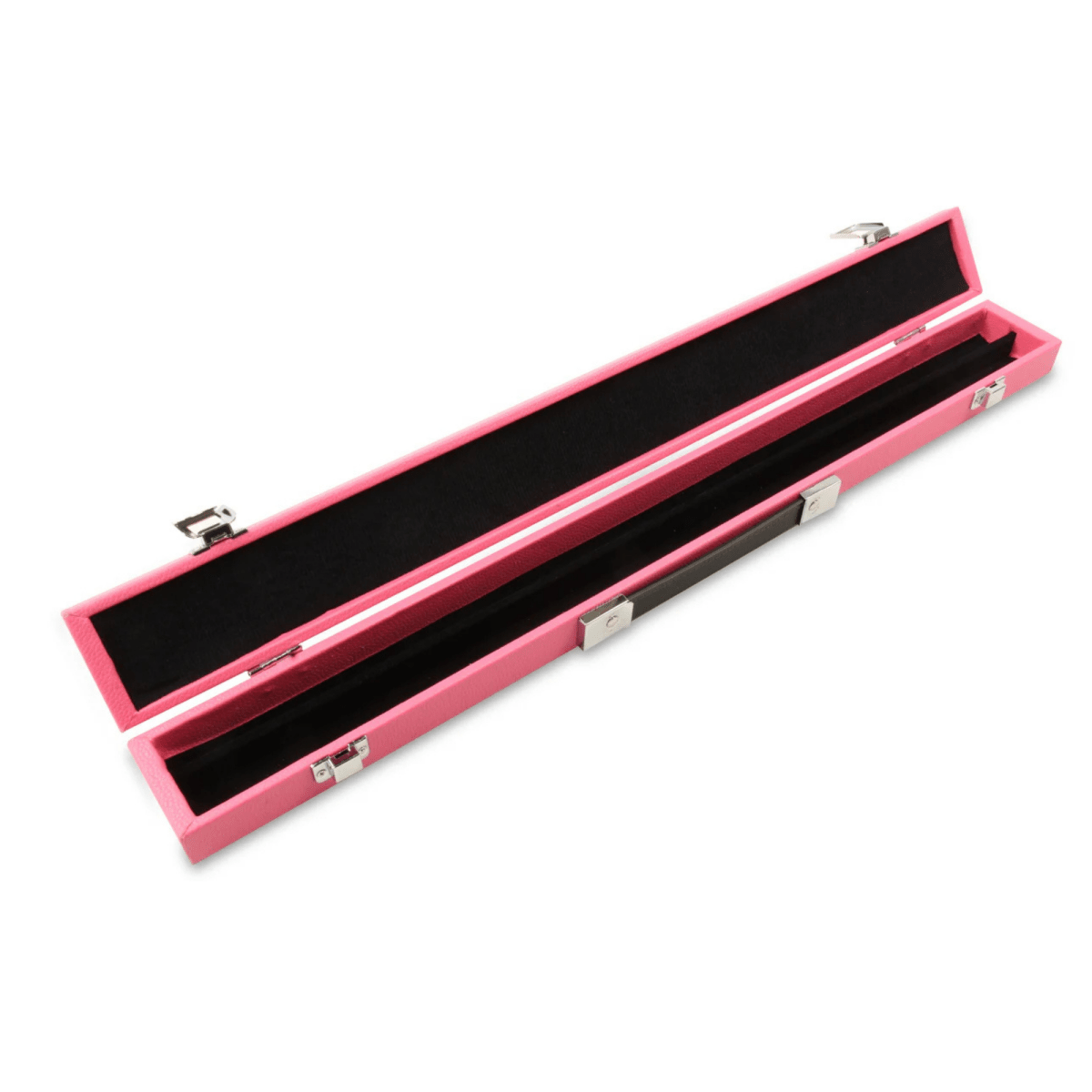 Hot Pink 48 Inch Hard Junior Kids Snooker Pool Cue Case with Batten Interior