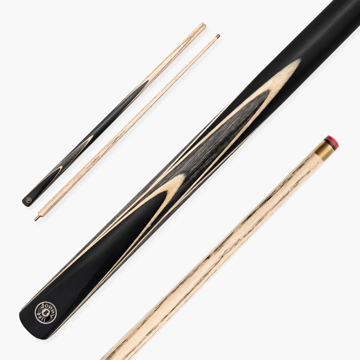 Jonny 8 Ball 2 Piece Sniper 57" Cue with 8mm Tip - 5 Colour Options