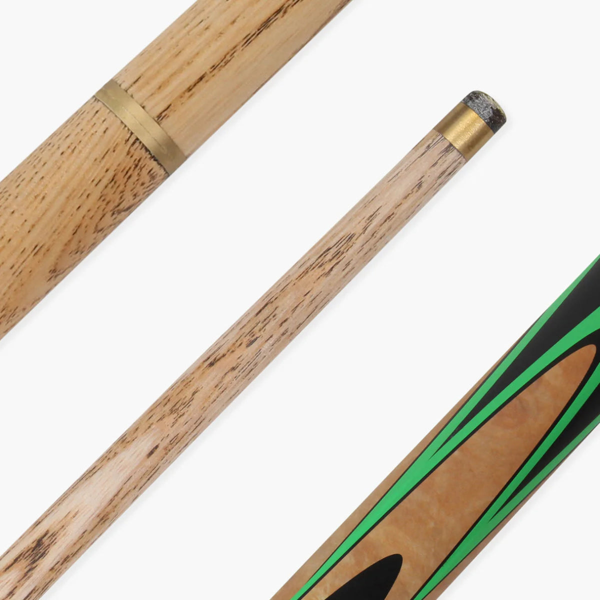 Jonny 8 Ball Vanquish 42inch 2 Piece Junior Kids Snooker Pool Cue - 10mm Tip