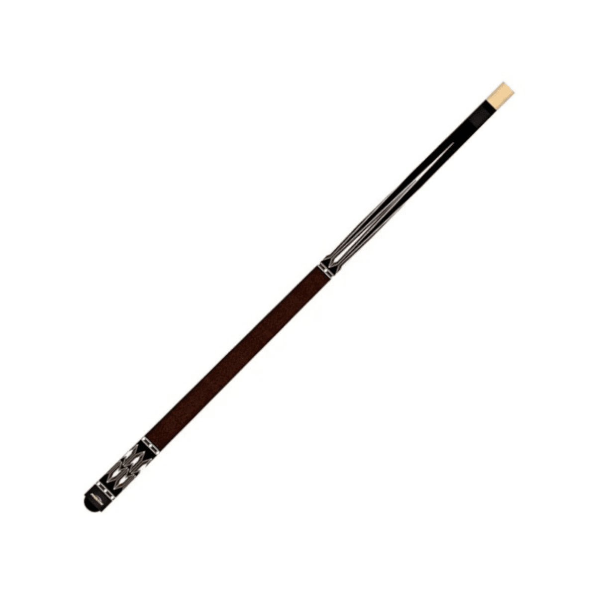 Maxton Mercan American Pool Cue No. 1 Brown