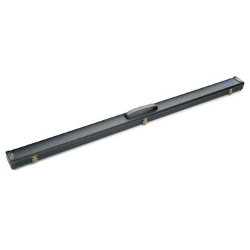 Peradon 3/4 Clubman Cue Case - Black with Blue Stitched Logo