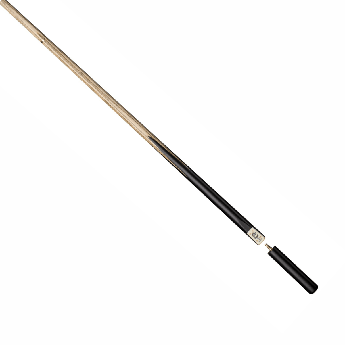 Peradon Royal Two‑Piece Snooker Cue – 58″ Ash & Ebony - 9.5mm Tip