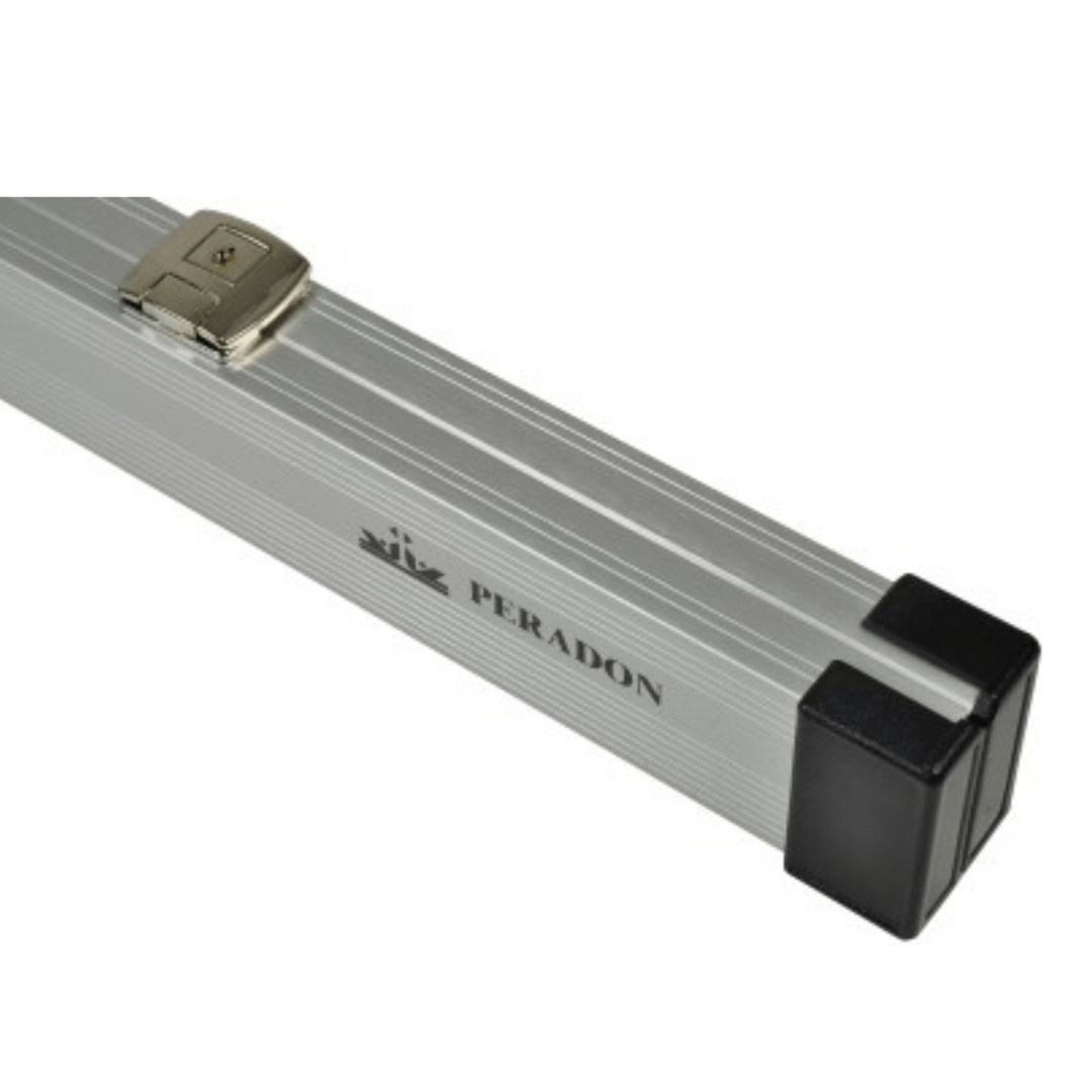 Peradon Silver Aluminium 1 Piece Cue Case