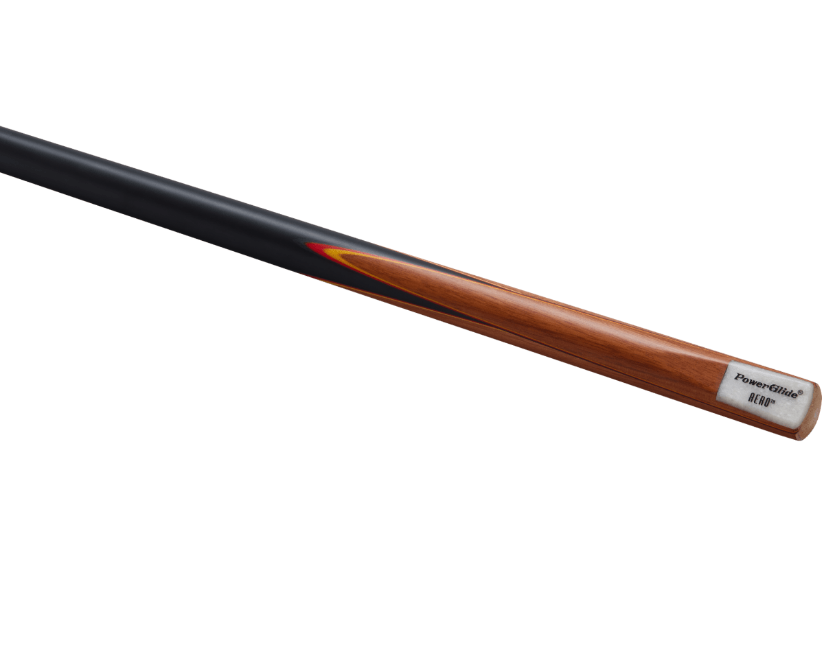 PowerGlide Aero Snooker Pool Cue - 2 Piece 9.5mm Tip