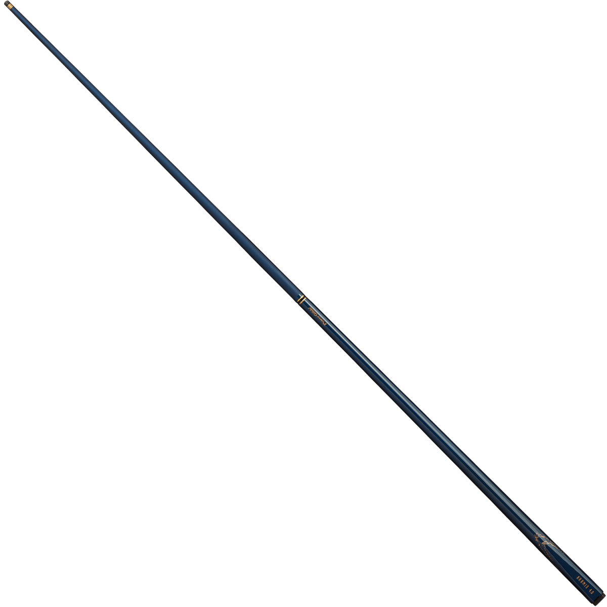 PowerGlide ARAMID 4.0 - 57 Inch - 2 Piece Carbon Fibre Snooker Cue - Blue & Rose Gold
