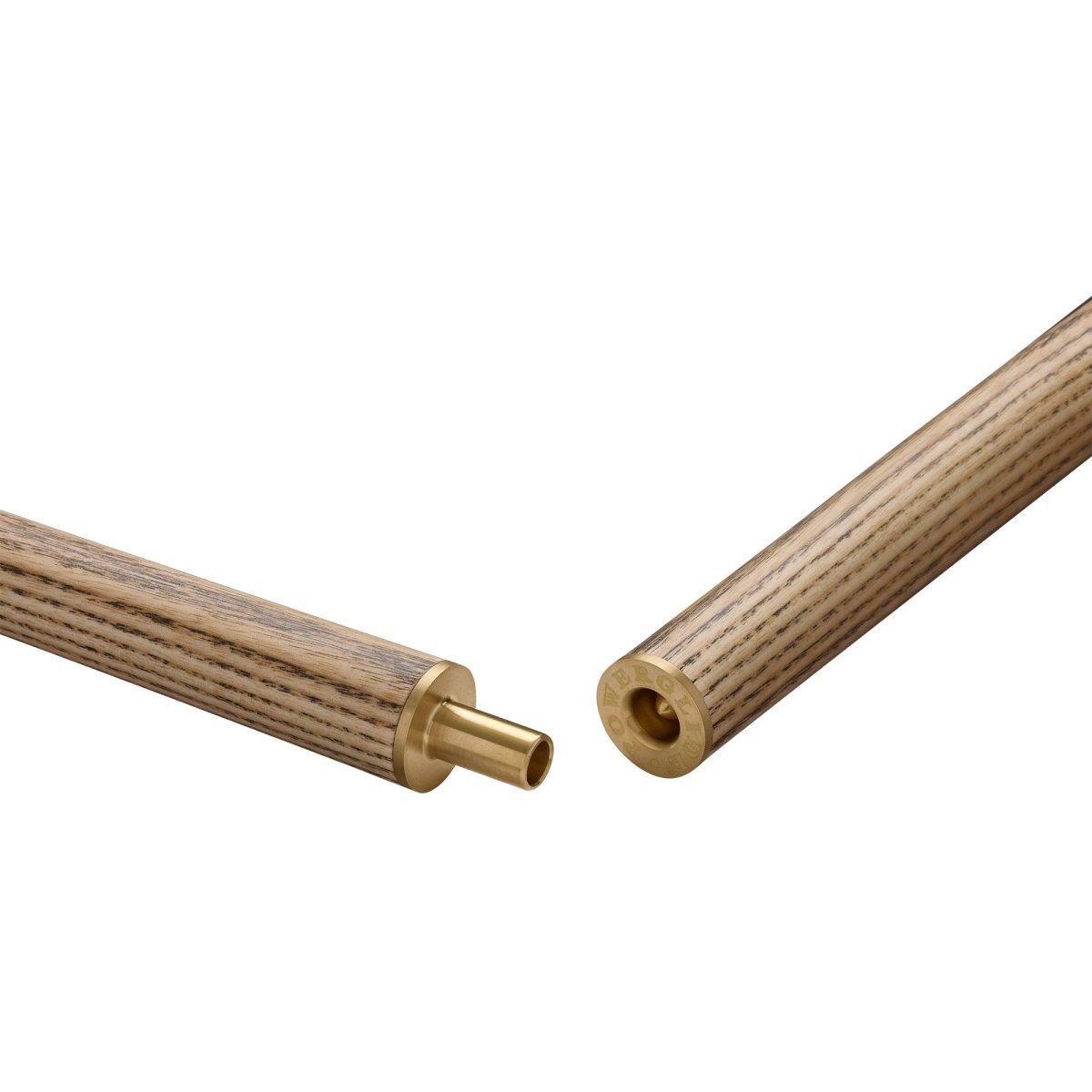 PowerGlide Exios Black Snooker Pool Cue - 2 Piece - 9.5mm Tip