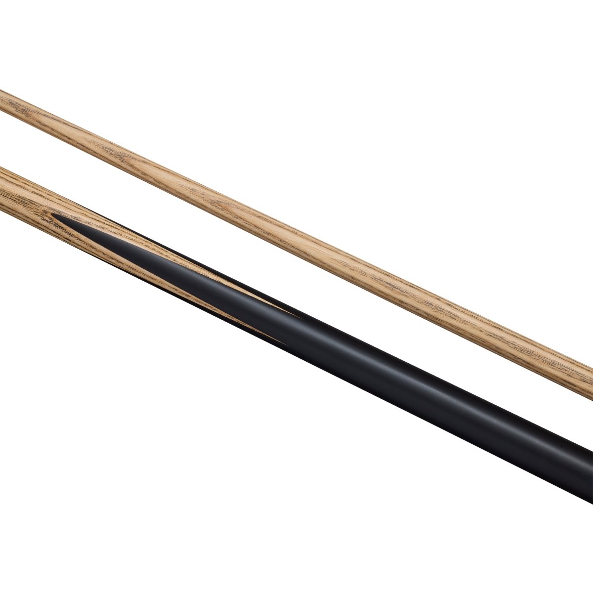 PowerGlide Exios Black Snooker Pool Cue - 2 Piece - 9.5mm Tip