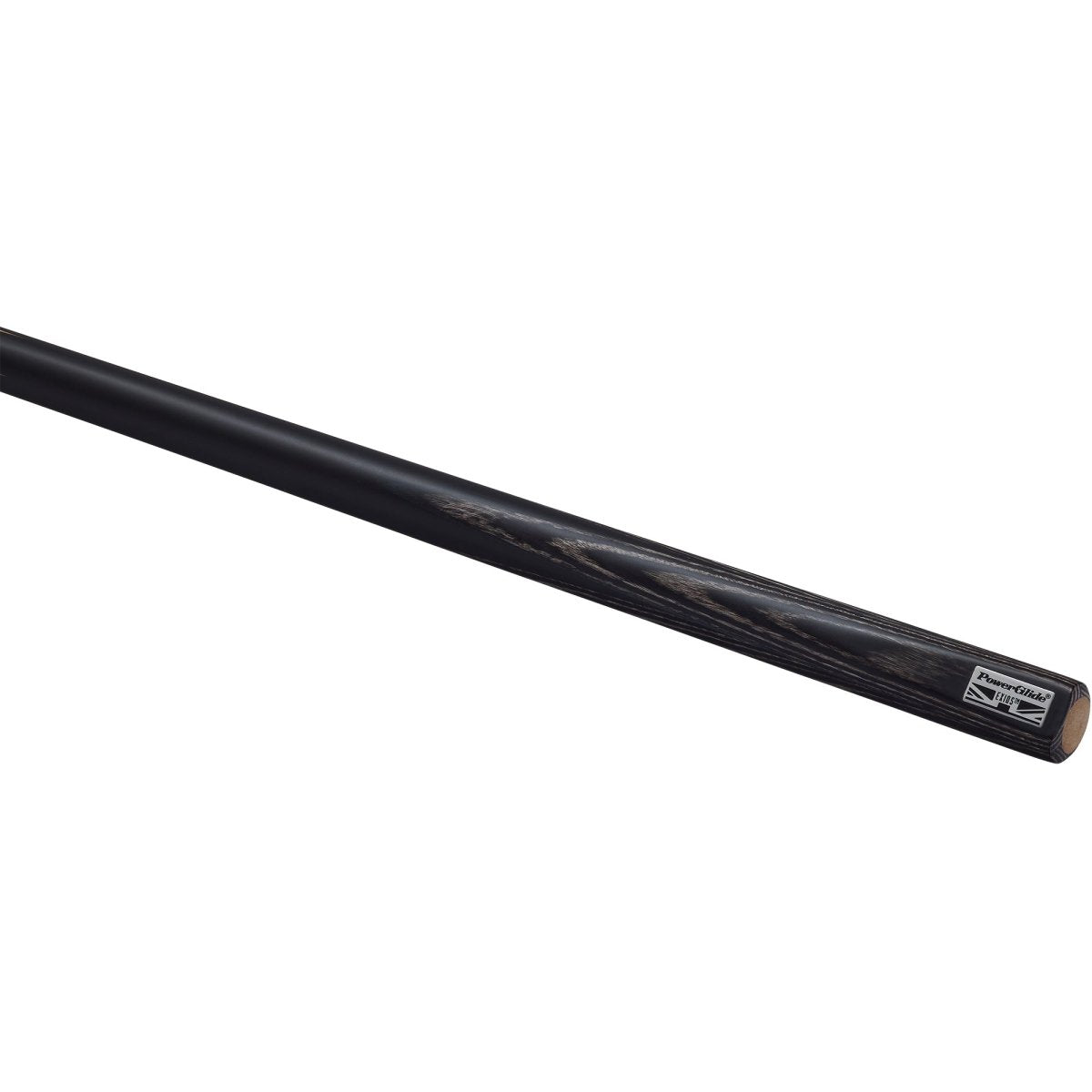 PowerGlide Exios Black Snooker Pool Cue - 2 Piece - 9.5mm Tip