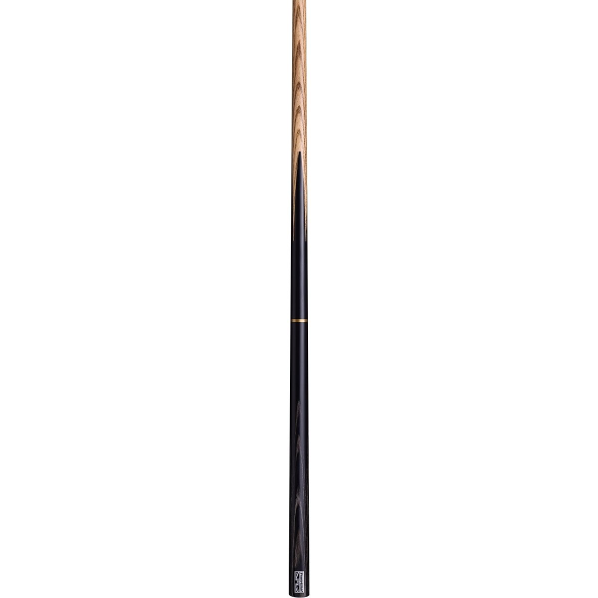 PowerGlide Exios Black Snooker Pool Cue - 3/4 Joint - 9.5mm Tip