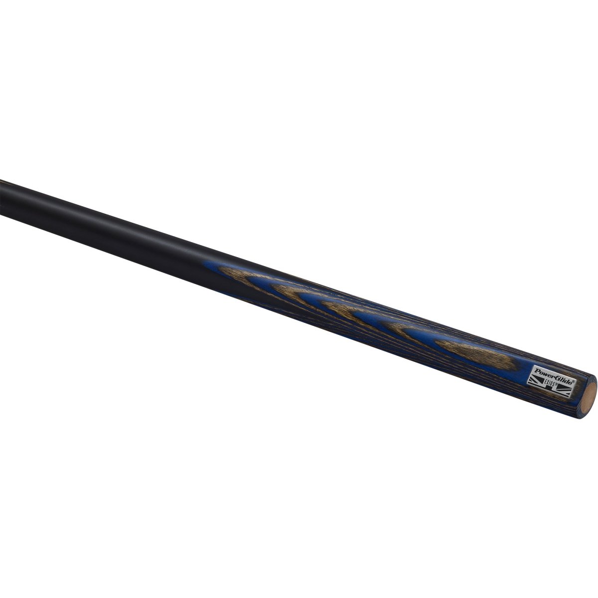 PowerGlide Exios Blue Snooker Pool Cue - 2 Piece - 9.5mm Tip