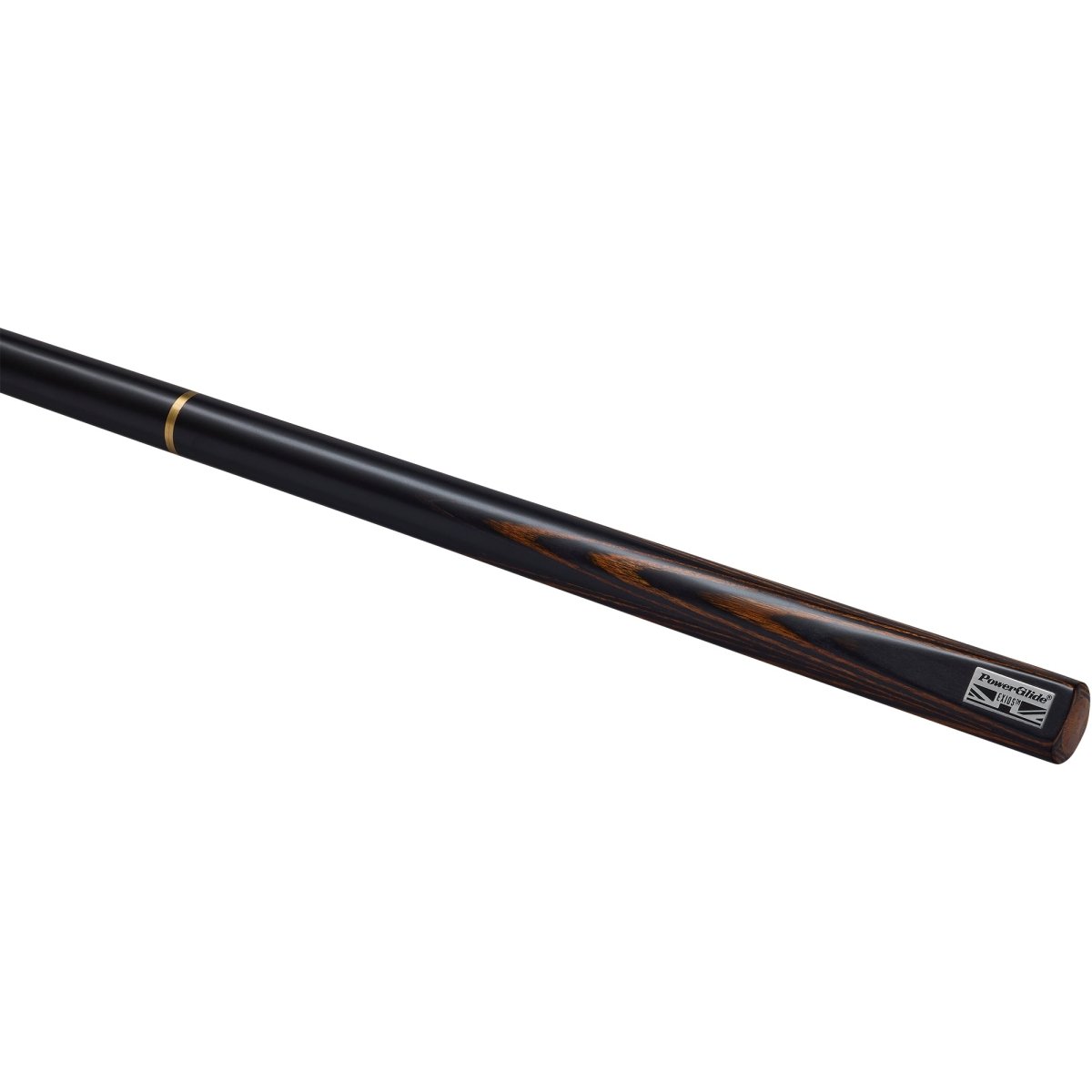 PowerGlide Exios BROWN Snooker Pool Cue - 3/4 Joint - 9.5mm Tip