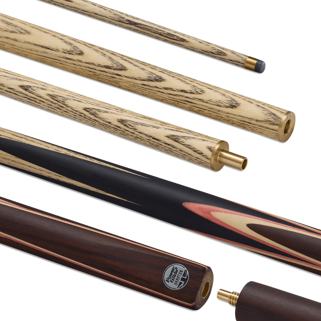 PowerGlide Hampton Centre Joint Snooker Pool Cue - 57" - 9.5mm Tip