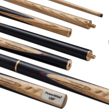 PowerGlide LION 57" English 3 Piece Pool Cue with 8.5mm Tip