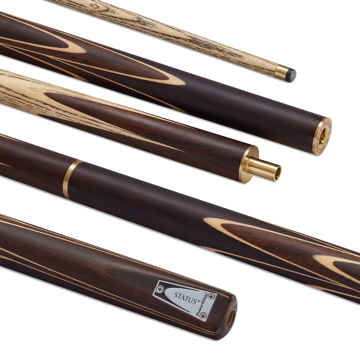 PowerGlide Status Snooker Pool Cue - 3/4 Joint - 9.5mm Tip
