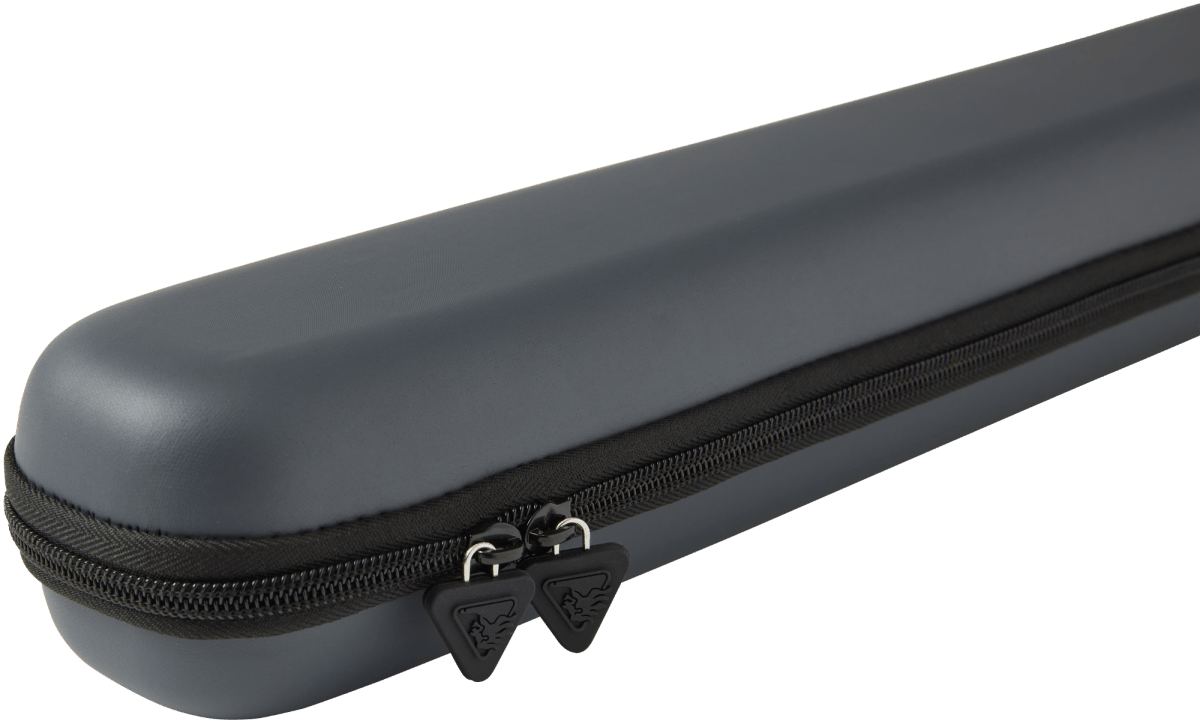 PowerGlide - Svartur 3/4 Joint Cue Case - Metallic Grey