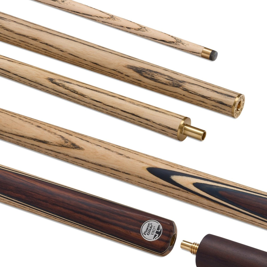 PowerGlide Vinci Snooker Pool Cue - 57" - 9.5mm Tip
