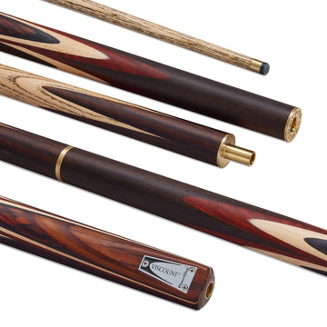 PowerGlide Viscount Snooker Pool Cue - 3/4 Joint - 9.5mm Tip