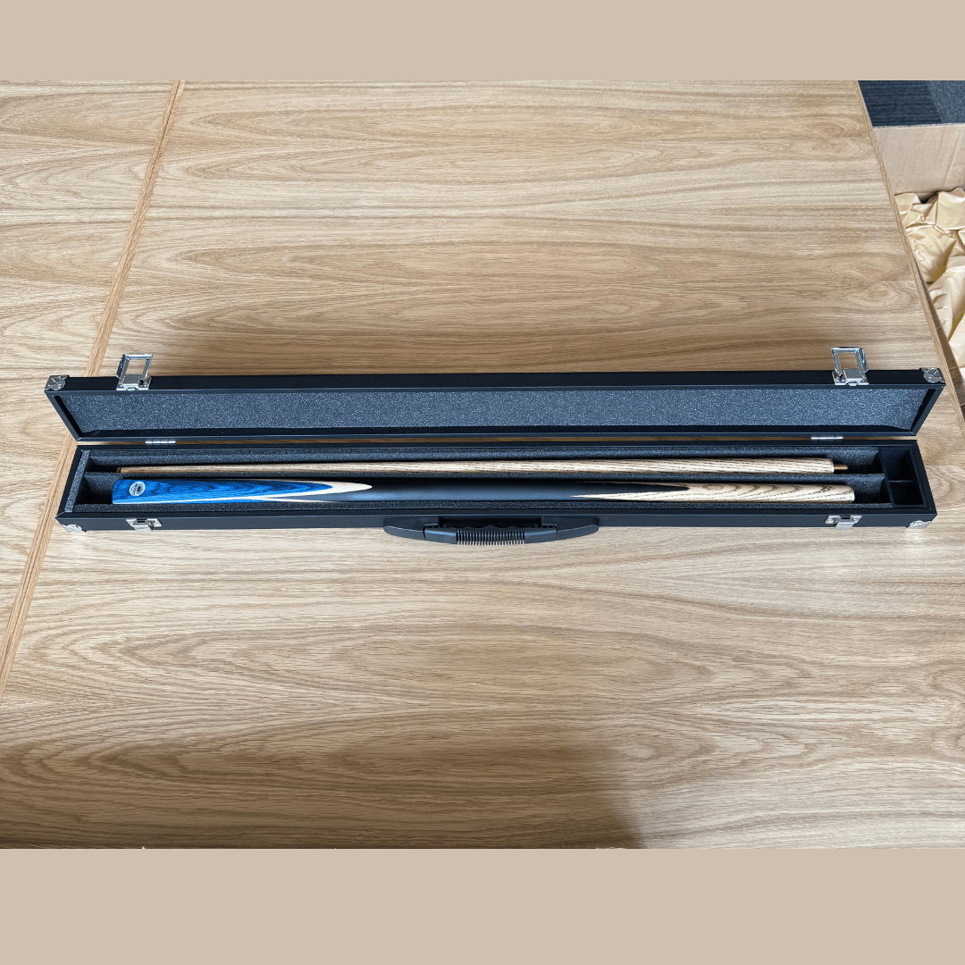 Pro 147 Windsor 2 Piece Ash Snooker Pool Cue and Case Set - 57inch 9.5mm Tip