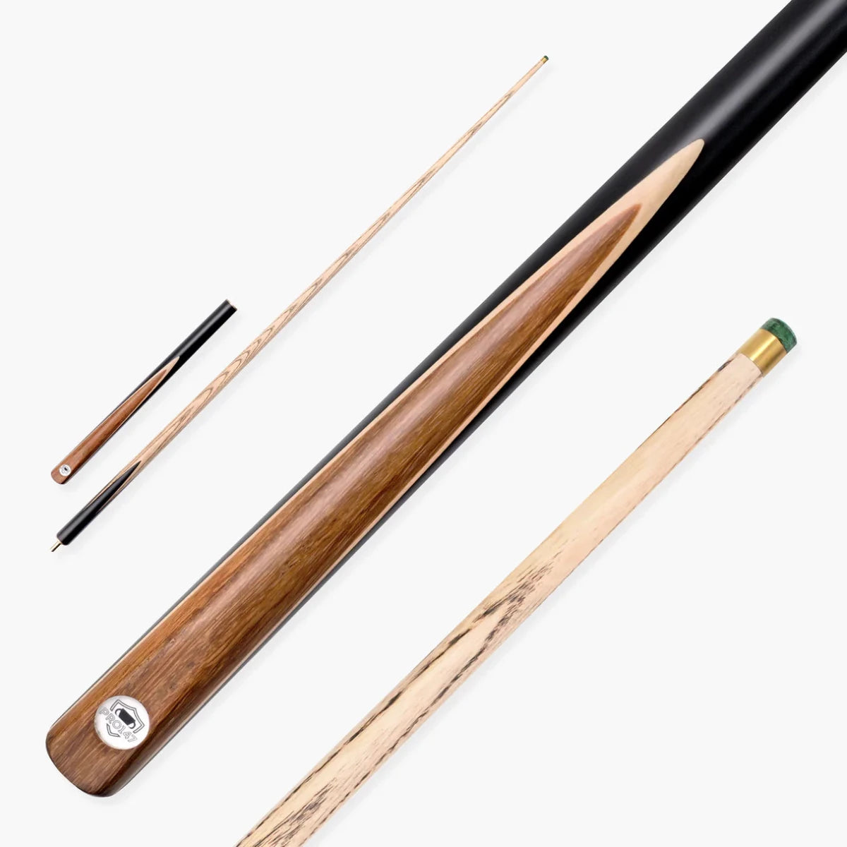 PRO147 Hurricane Black Walnut Heavy Weight Cue - 3/4 Joint - 9.5mm Tip