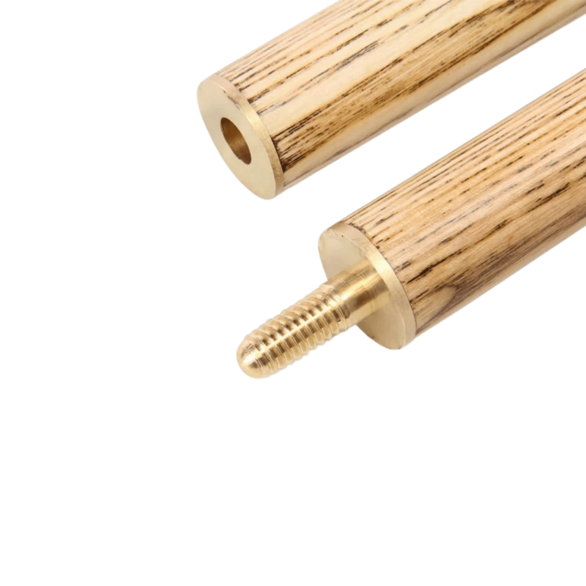 PRO147 Snakewood 57 Inch 3 Piece Length Adjustable Snooker Pool Cue - 9.5mm Tip