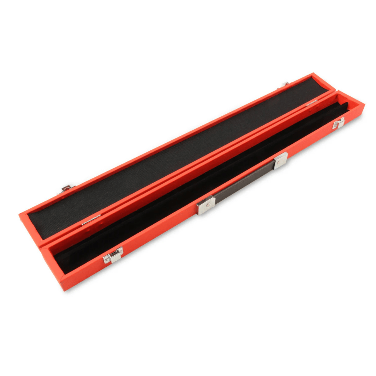 Red 48 Inch Hard Junior Kids Snooker Pool Cue Case with Batten Interior