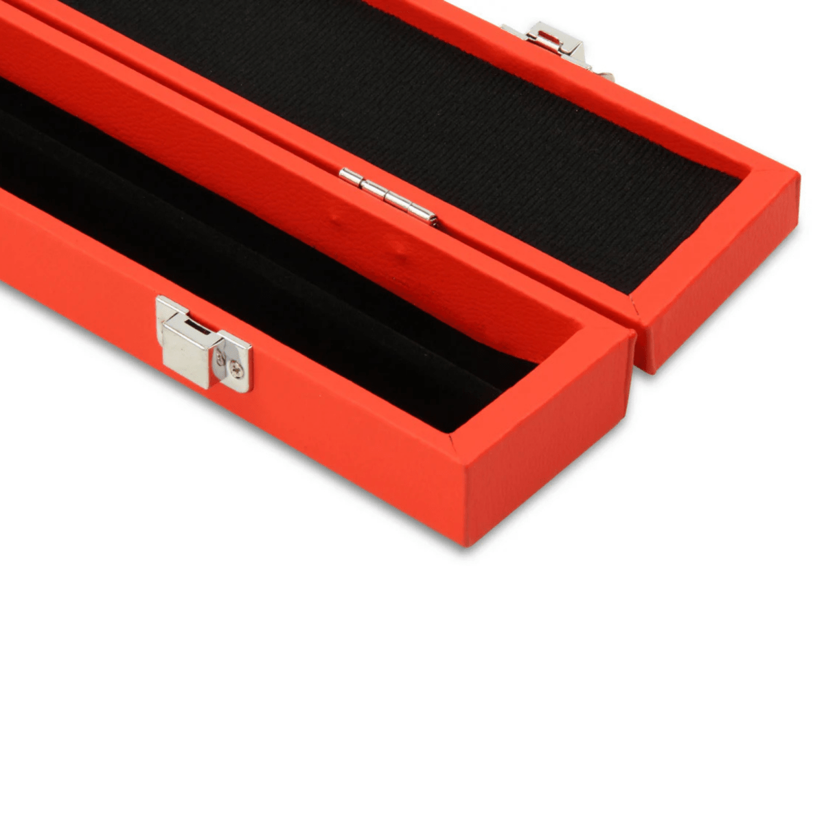 Red 48 Inch Hard Junior Kids Snooker Pool Cue Case with Batten Interior