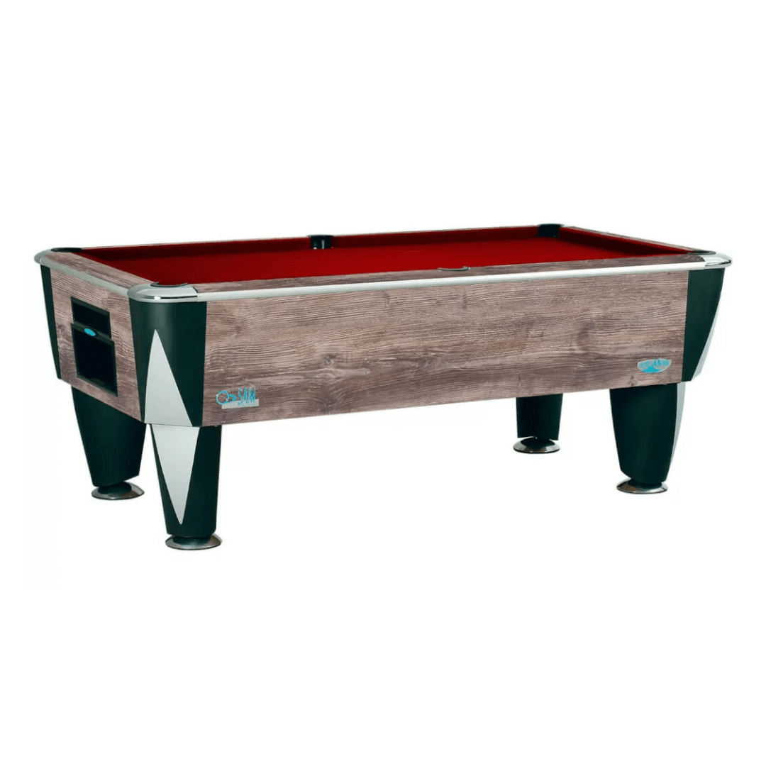 SAM Atlantic Champion Pool Table - Blue Oak
