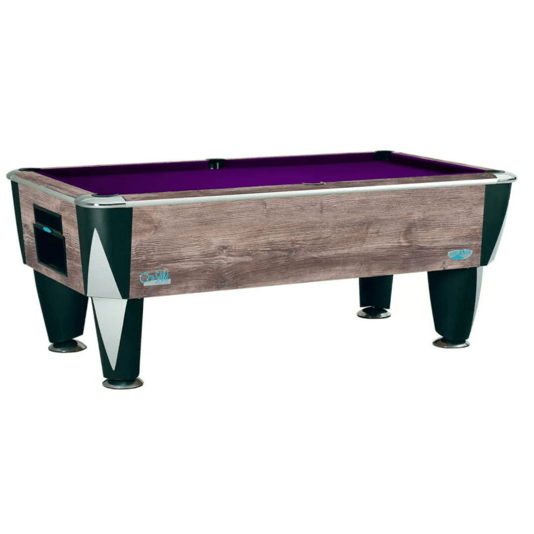 SAM Atlantic Champion Pool Table - Blue Oak