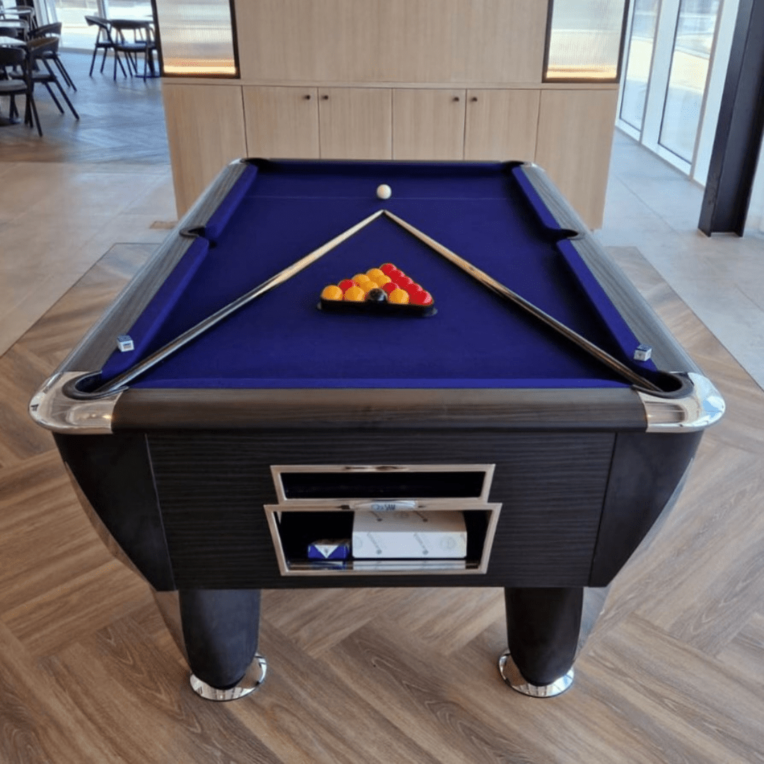 SAM Atlantic Champion Pool Table - Charcoal – The Yorkshire Cue Company
