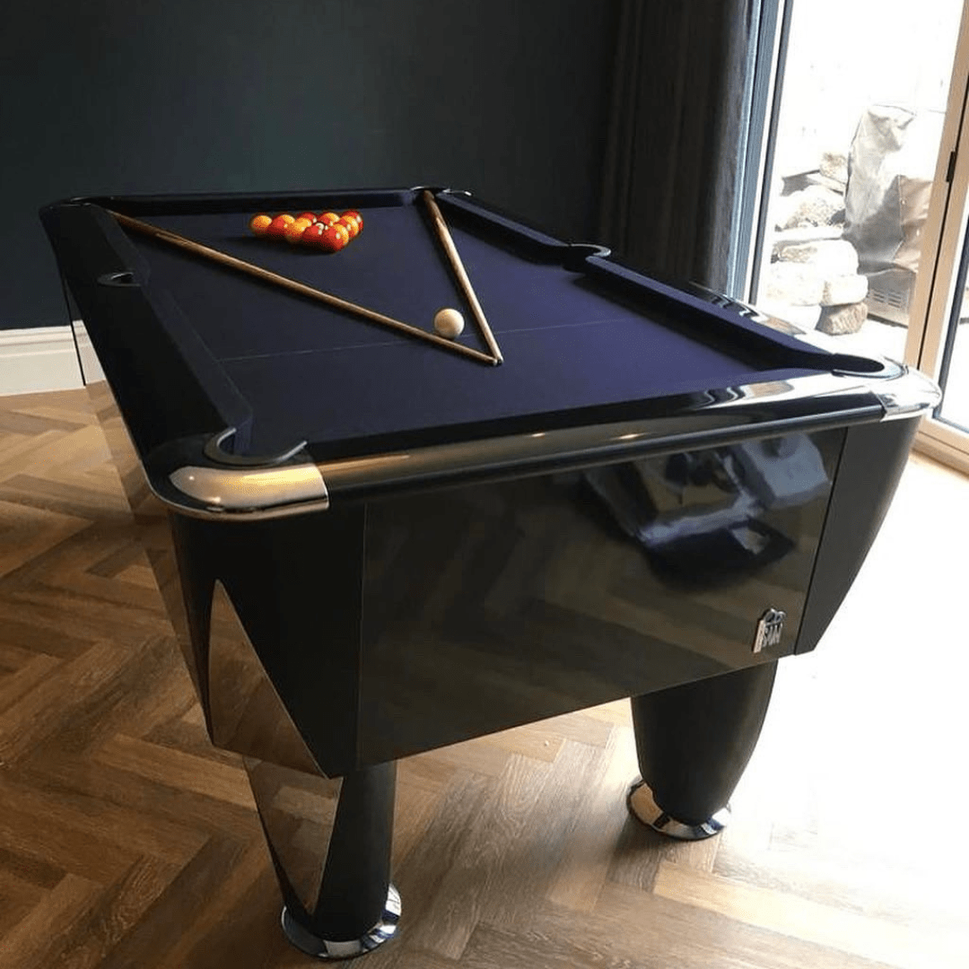 SAM Atlantic Champion Pool Table - Gloss Black