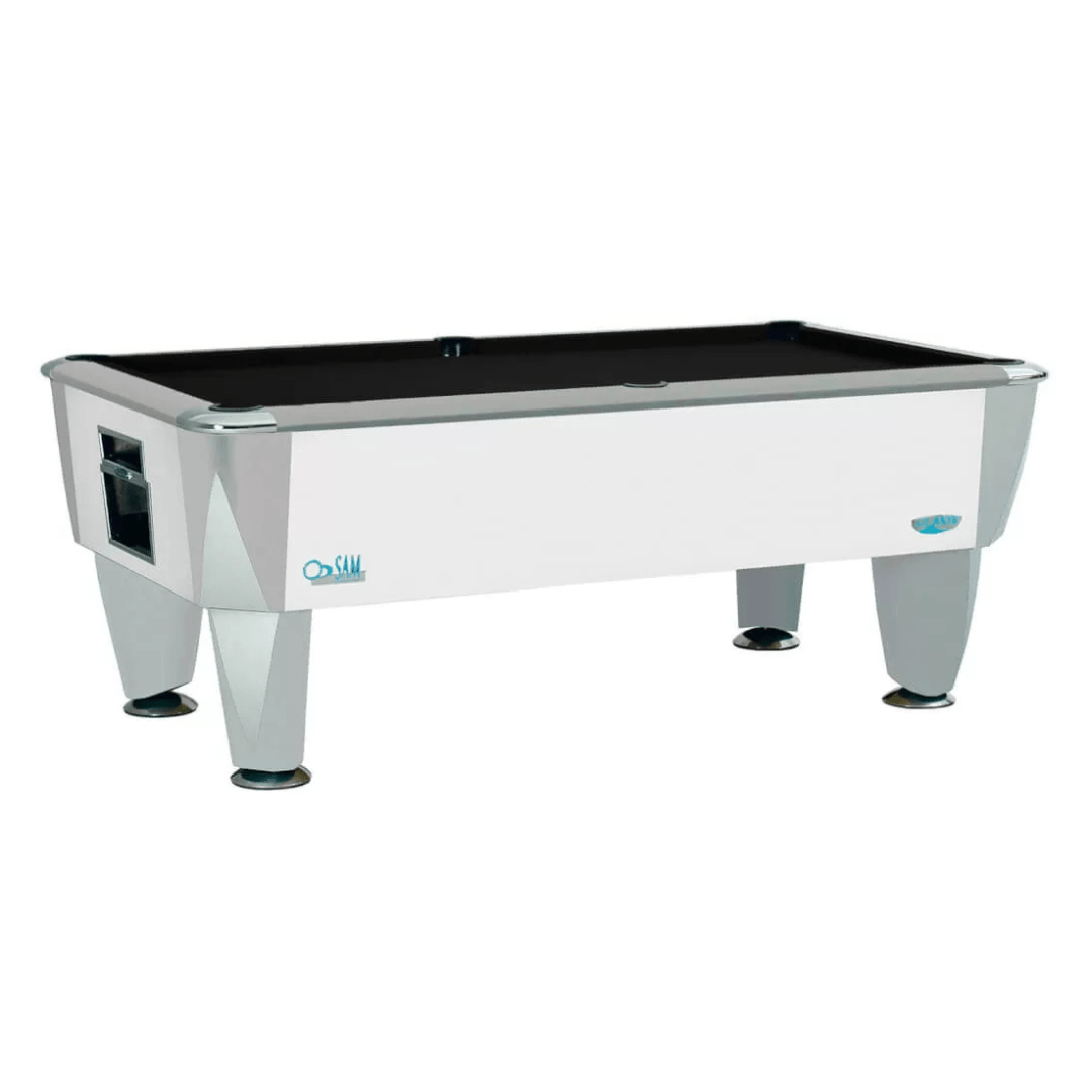 SAM Atlantic Champion Pool Table - Gloss White