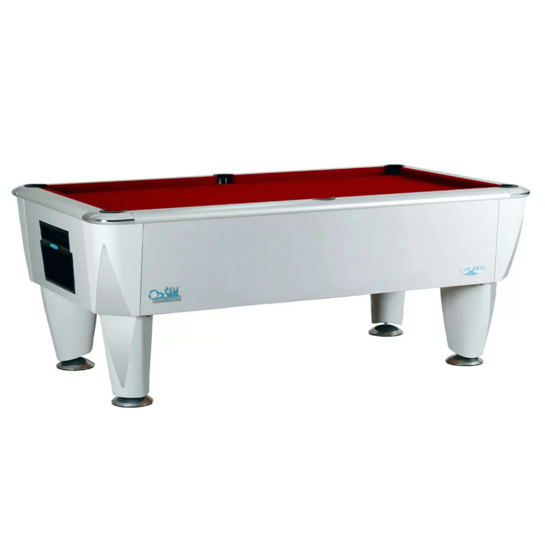 SAM Atlantic Champion Pool Table - Silver