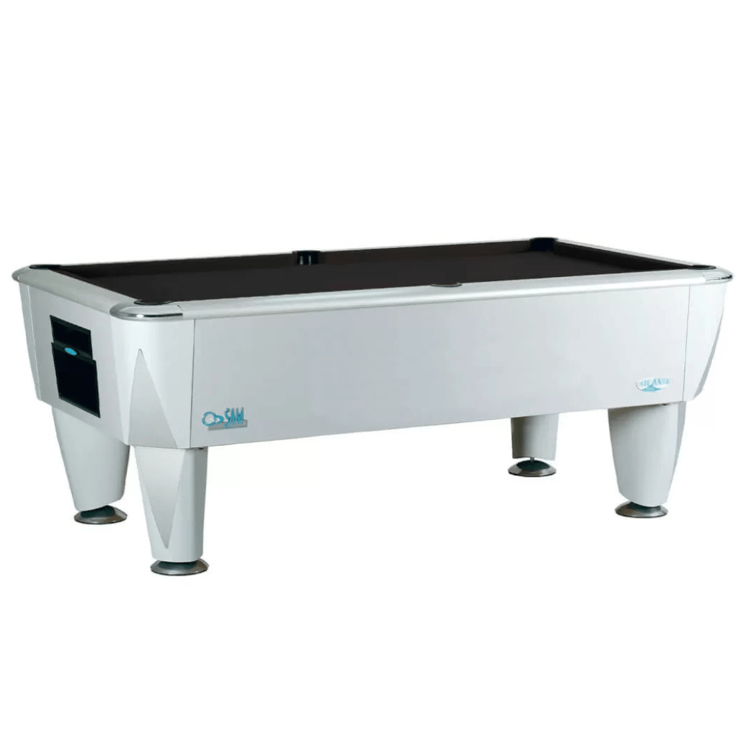 SAM Atlantic Champion Pool Table - Silver