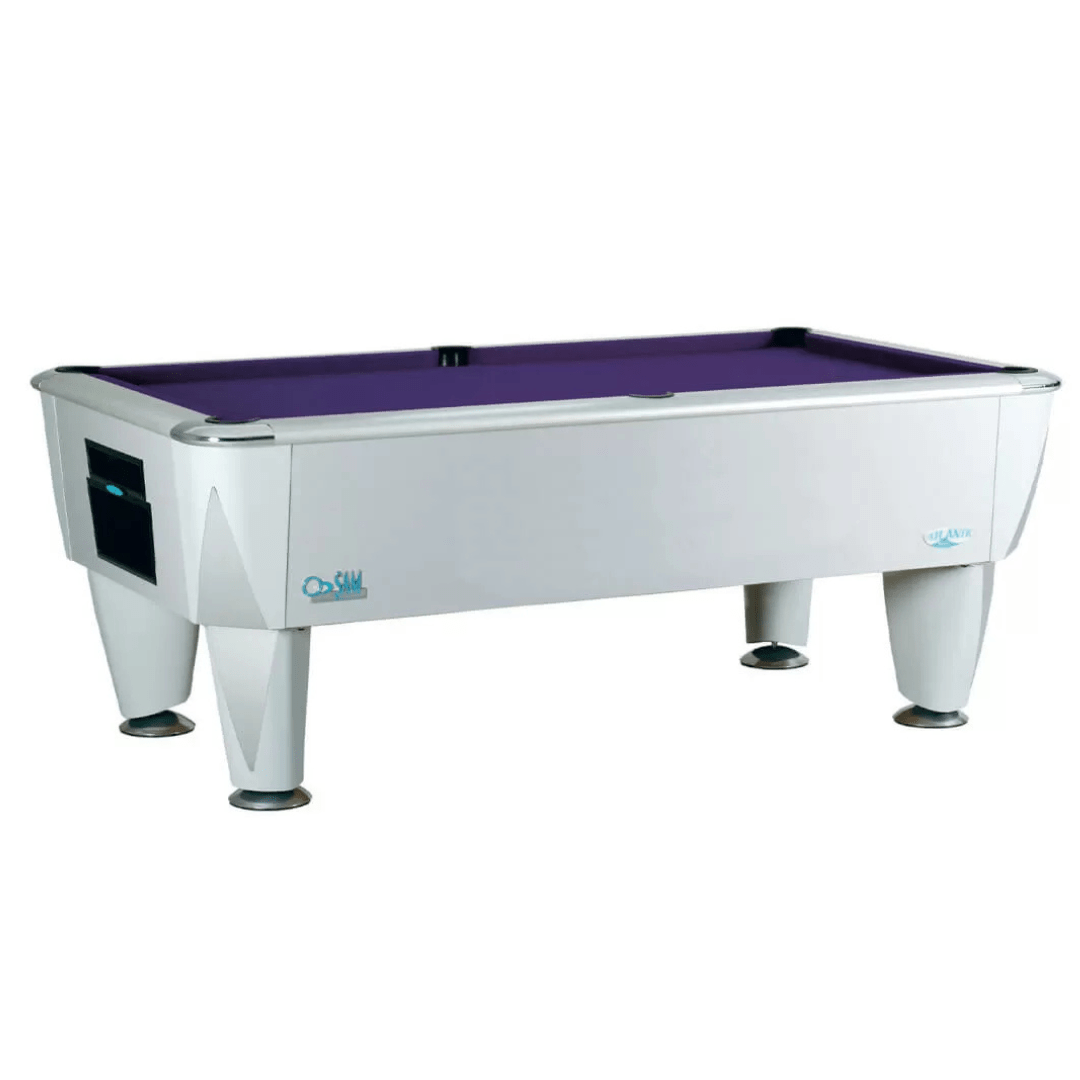 SAM Atlantic Champion Pool Table - Silver