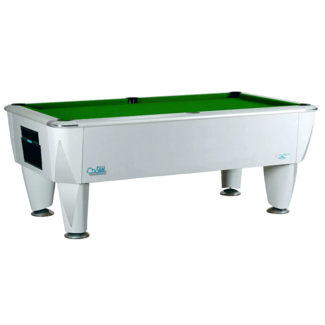 SAM Atlantic Champion Pool Table - Silver
