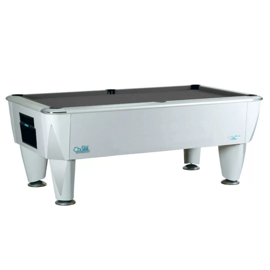 SAM Atlantic Champion Pool Table - Silver