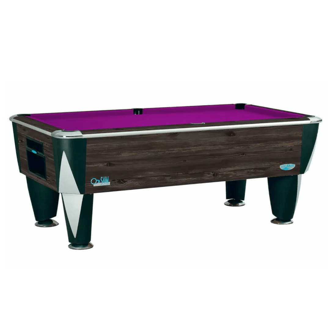 SAM Atlantic Champion Pool Table - Vintage Oak